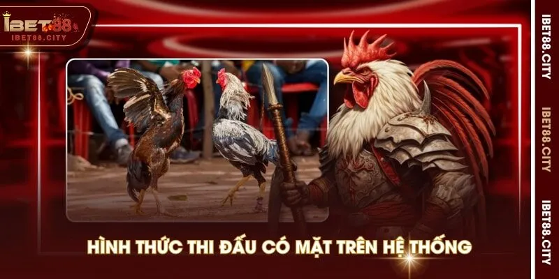 Hình thức thi đấu có mặt trên hệ thống