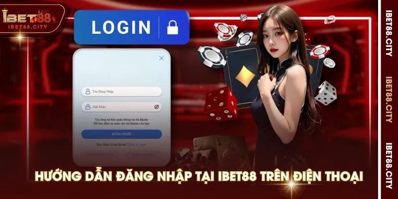 Hướng dẫn đăng nhập tại IBET88 trên điện thoại